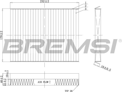 Bremsi FC0091C - Filtrs, Salona telpas gaiss ps1.lv