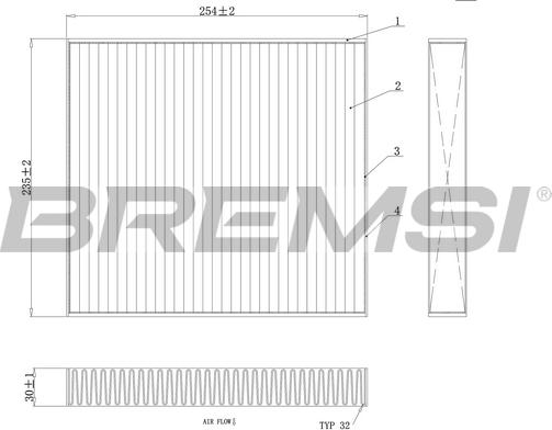 Bremsi FC0177C - Filtrs, Salona telpas gaiss ps1.lv