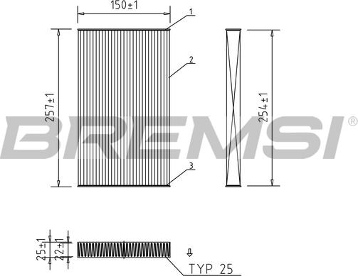 Bremsi FC0865 - Filtrs, Salona telpas gaiss ps1.lv