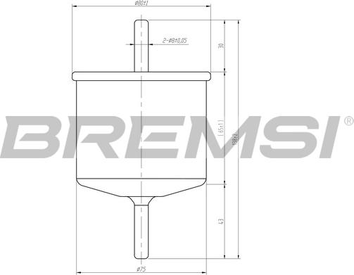 Bremsi FE0399 - Degvielas filtrs ps1.lv