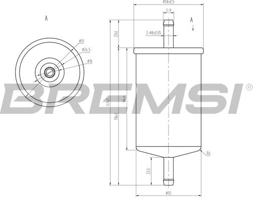 Bremsi FE0397 - Degvielas filtrs ps1.lv