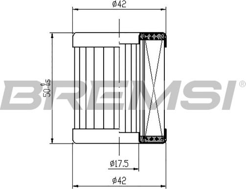 Bremsi FE0325 - Degvielas filtrs ps1.lv