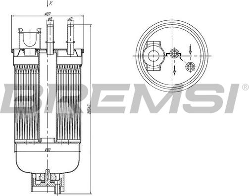 Bremsi FE1492 - Degvielas filtrs ps1.lv