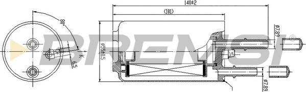 Bremsi FE2335 - Degvielas filtrs ps1.lv