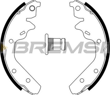 Bremsi GF4519 - Bremžu loku komplekts ps1.lv