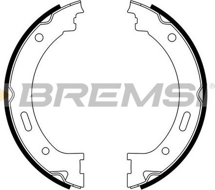 Bremsi GF4843 - Bremžu loku kompl., Stāvbremze ps1.lv