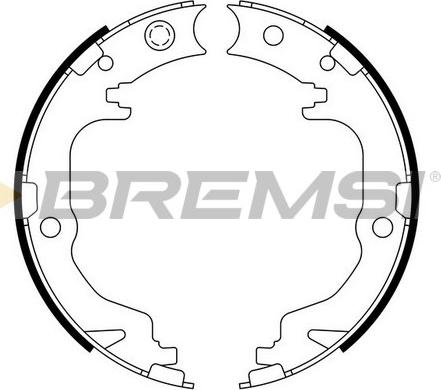 Bremsi GF4886 - Bremžu loku kompl., Stāvbremze ps1.lv