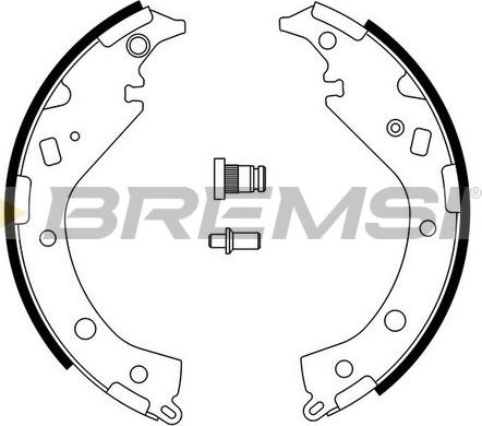 Bremsi GF0954 - Bremžu loku komplekts ps1.lv