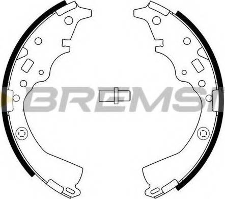 Bremsi GF0956 - Bremžu loku komplekts ps1.lv