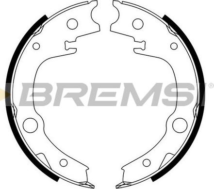 Bremsi GF0966 - Bremžu loku kompl., Stāvbremze ps1.lv