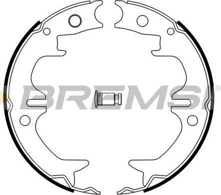 Bremsi GF0962 - Bremžu loku kompl., Stāvbremze ps1.lv