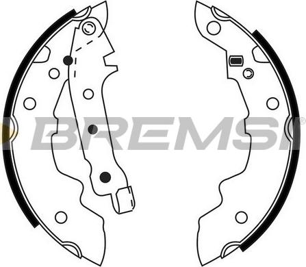 Bremsi GF0412 - Bremžu loku komplekts ps1.lv