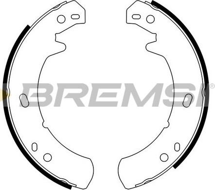 Bremsi GF0439 - Bremžu loku kompl., Stāvbremze ps1.lv