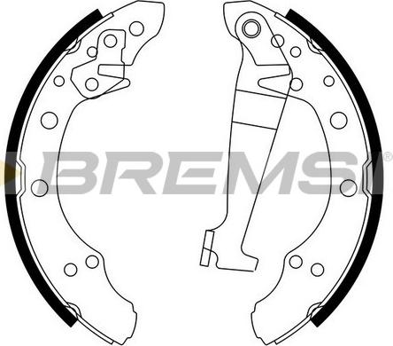 Bremsi GF0543 - Bremžu loku komplekts ps1.lv