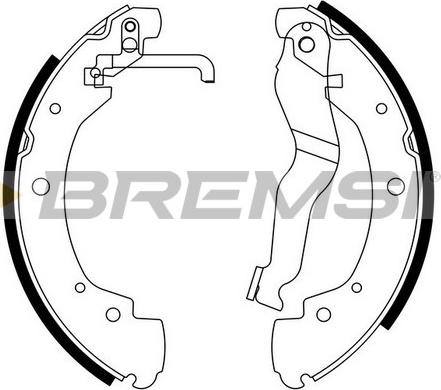 Bremsi GF0557 - Bremžu loku komplekts ps1.lv