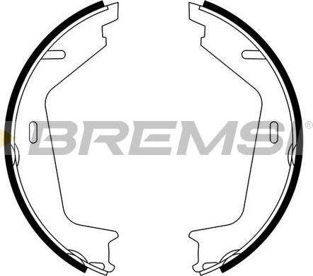 Bremsi GF0608 - Bremžu loku kompl., Stāvbremze ps1.lv