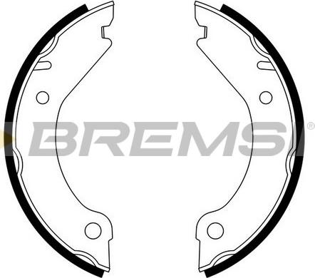 Bremsi GF0603 - Bremžu loku kompl., Stāvbremze ps1.lv