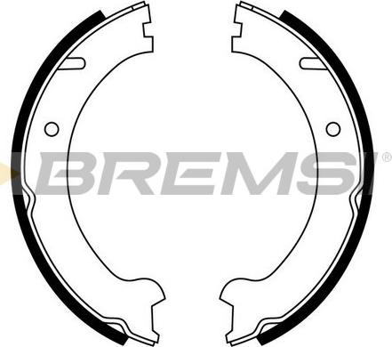 Bremsi GF0607 - Bremžu loku kompl., Stāvbremze ps1.lv