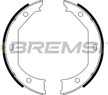 Bremsi GF0080 - Bremžu loku kompl., Stāvbremze ps1.lv