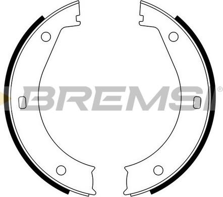 Bremsi GF0076 - Bremžu loku kompl., Stāvbremze ps1.lv