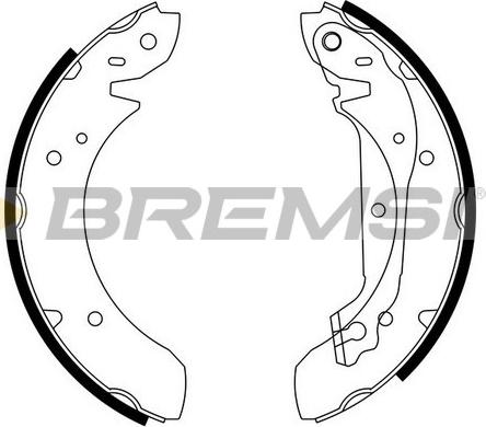 Bremsi GF0195 - Bremžu loku komplekts ps1.lv