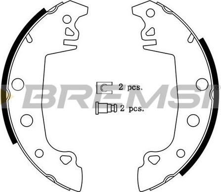 Bremsi GF0104 - Bremžu loku komplekts ps1.lv