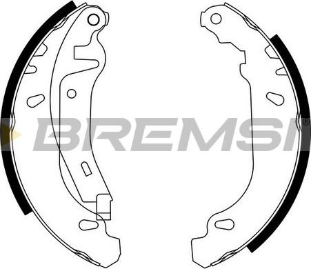 Bremsi GF0105-2 - Bremžu loku komplekts ps1.lv