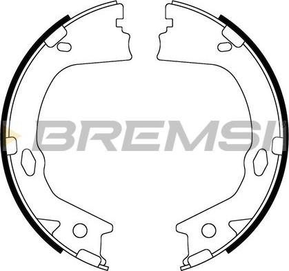 Bremsi GF0899 - Bremžu loku kompl., Stāvbremze ps1.lv