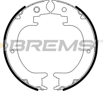 Bremsi GF0894 - Bremžu loku kompl., Stāvbremze ps1.lv