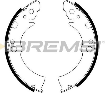 Bremsi GF0855 - Bremžu loku komplekts ps1.lv