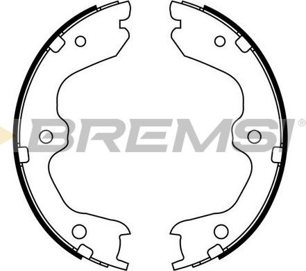 Bremsi GF0869 - Bremžu loku kompl., Stāvbremze ps1.lv