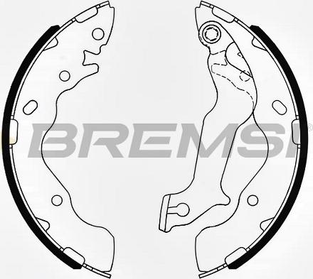 Bremsi GF0809 - Bremžu loku komplekts ps1.lv