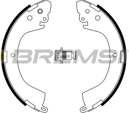 Bremsi GF0824 - Bremžu loku komplekts ps1.lv