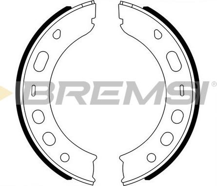 Bremsi GF0399 - Bremžu loku kompl., Stāvbremze ps1.lv