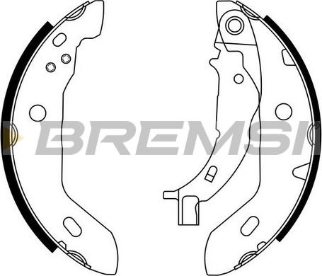 Bremsi GF0304 - Bremžu loku kompl., Stāvbremze ps1.lv