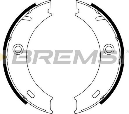 Bremsi GF0307 - Bremžu loku kompl., Stāvbremze ps1.lv