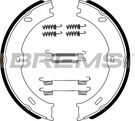 Bremsi GF0315-1 - Bremžu loku kompl., Stāvbremze ps1.lv