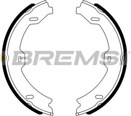 Bremsi GF0318 - Bremžu loku kompl., Stāvbremze ps1.lv