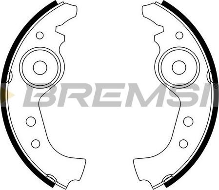 Bremsi GF0290 05/10 - Bremžu loku komplekts ps1.lv