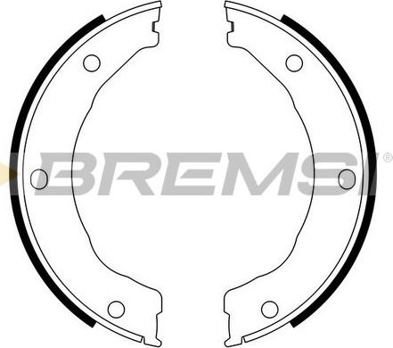 Bremsi GF0246 - Bremžu loku kompl., Stāvbremze ps1.lv