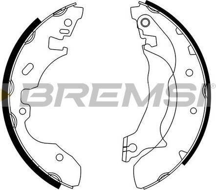 Bremsi GF0237 - Bremžu loku komplekts ps1.lv