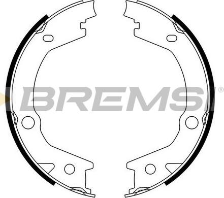 Bremsi GF0765 - Bremžu loku kompl., Stāvbremze ps1.lv