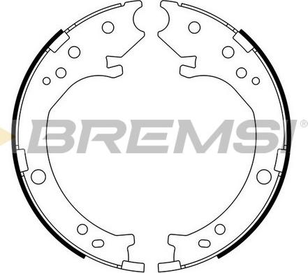 Bremsi GF0716 - Bremžu loku kompl., Stāvbremze ps1.lv