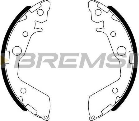 Bremsi GF0718 - Bremžu loku komplekts ps1.lv