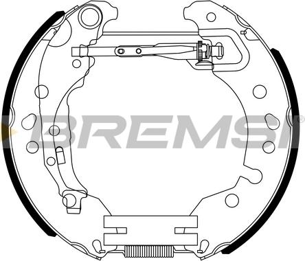 Bremsi GK0496 - Bremžu loku komplekts ps1.lv