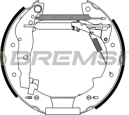 Bremsi GK0097 - Bremžu loku komplekts ps1.lv