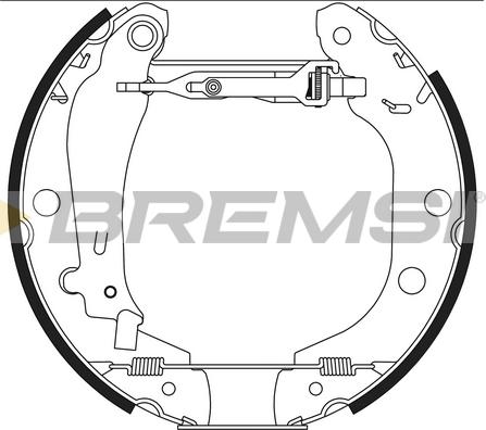 Bremsi GK0157 - Bremžu loku komplekts ps1.lv