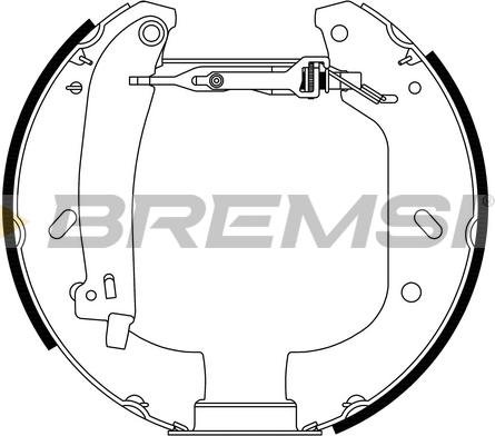 Bremsi GK0102 - Bremžu loku komplekts ps1.lv