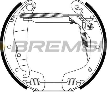 Bremsi GK0233 - Bremžu loku komplekts ps1.lv