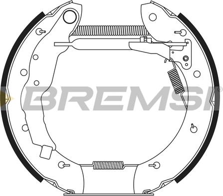 Bremsi GK0190 - Bremžu loku komplekts ps1.lv